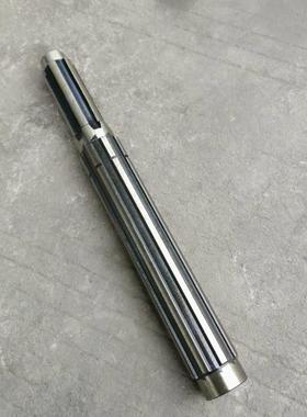 机床配件武汉汉口C614 0H/C6150车床配件花键轴总长330花键8-40*7