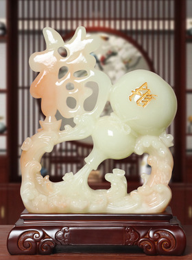 福禄生财葫芦摆件家居新房装饰客厅玄关入户酒柜公司乔迁新居礼物