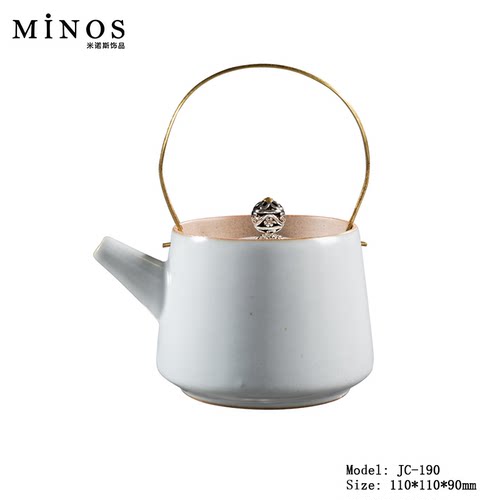 现代新中式样板间客厅茶具