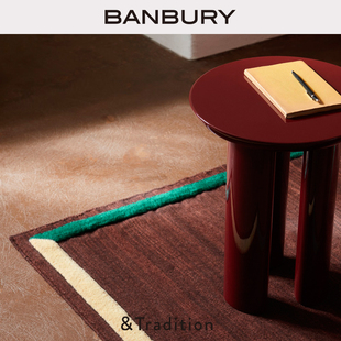 丹麦&Tradition Tung JA3系列柱子形状边桌 边几 北欧风格