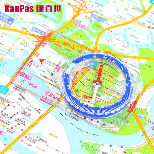 Kanpas指南针户外地图定向越野