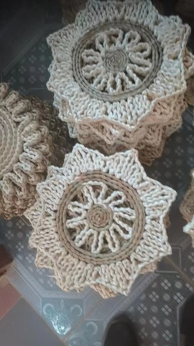 草垫餐垫蒲团禅修坐垫加厚打坐瑜伽拜佛圆形玉米皮草编垫子日式