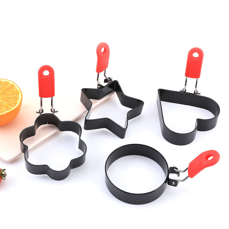 煎蛋器模型磨具荷包蛋早餐圆形爱心型煎蛋神器煎鸡蛋创意便当模具