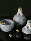 Брендовая крышка, луна, высококачественный космонавт, креативная пепельница, легкий роскошный стиль