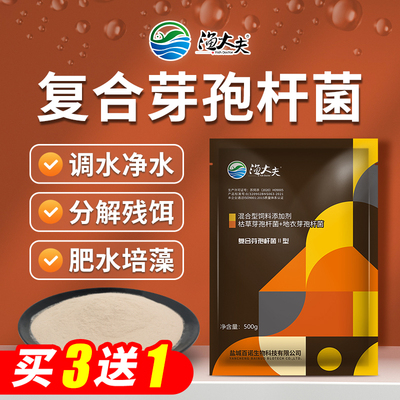 复合芽孢杆菌原粉调水肥水益生菌