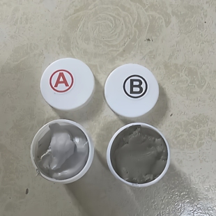 塑钢土泥定型金钢土粘缝补漏高硬度铸造耐高温AB混合胶速干粘合