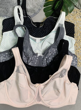 钢圈超薄全罩杯显小大码文胸A0467 欧美外贸大罩杯文胸75-105CDEF
