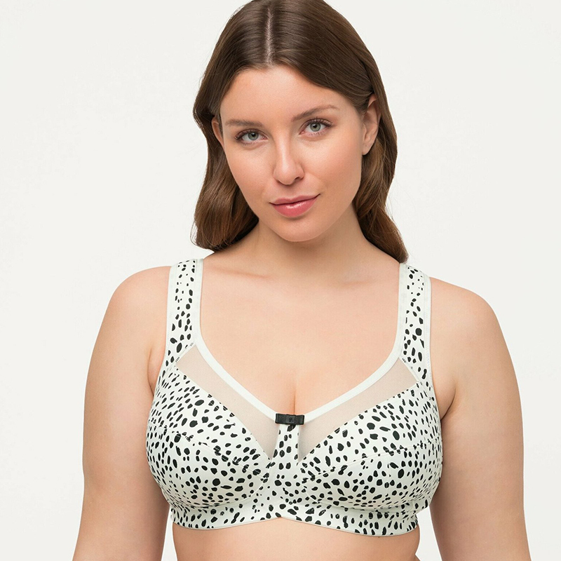 85-110CDEFGH全罩杯全包防走光大码内衣无钢圈超薄舒适文胸A0475