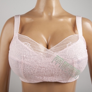 A0980有钢圈超簿抹胸式大码文胸公主蕾丝外贸原单内衣80-115CDE