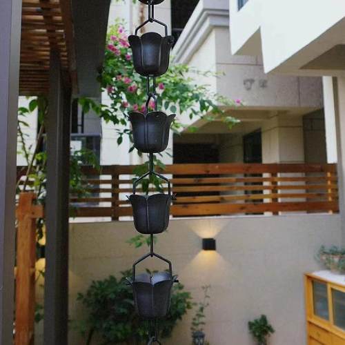 屋檐民宿别墅庭院天沟导水链