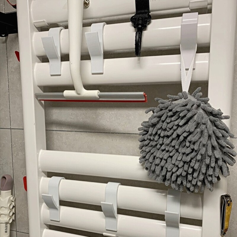 挂暖气片挂钩卫生间浴室神器置物架取暖器上专用小背篓晾衣架收纳