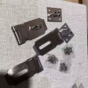 防盗扣不锈钢抽屉柜门房门锁牌鼻子门扣锁扣 挂锁 老式门吊扣搭扣