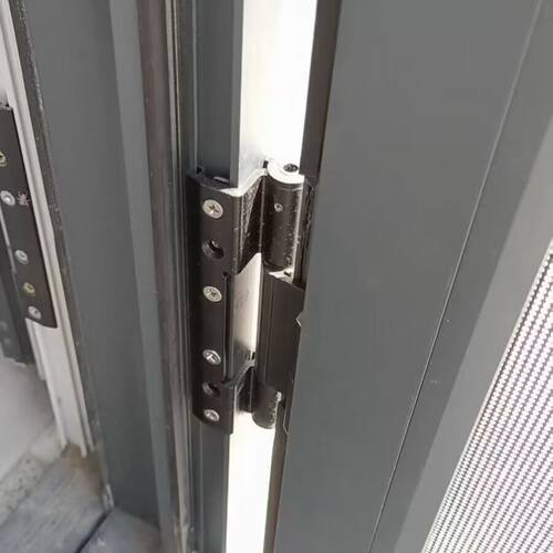 断桥铝静音CK宽槽齐平阳台门合页连接件通用款铝合金欧标重型铰链