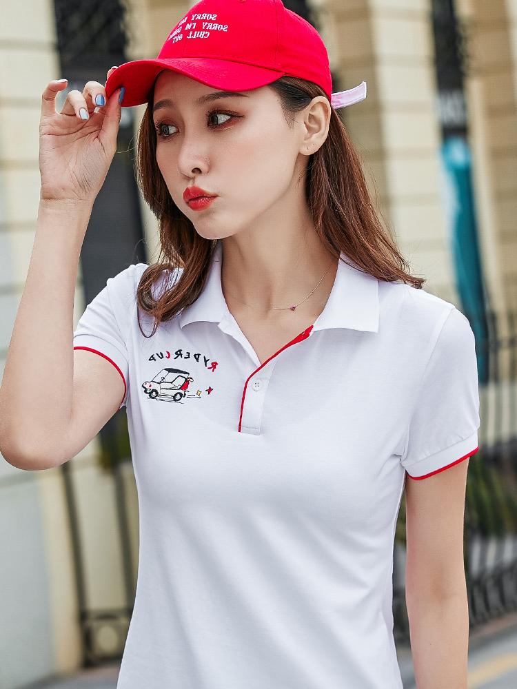 大小李宁静2020夏季新款翻领短袖t恤女运动POLO衫修身韩版女士有在类目 女装/女士精品, T恤中 - 来自Buy2taobao.com提供专业的淘宝代购服务