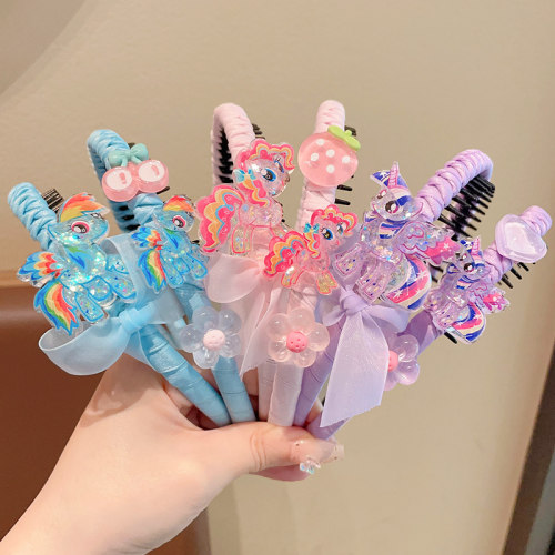 儿童卡通发箍~日常外戴碎发头箍