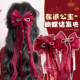 2026儿童新年红色蝴蝶结发夹喜庆女童新款 头饰公主高级感拜年发饰