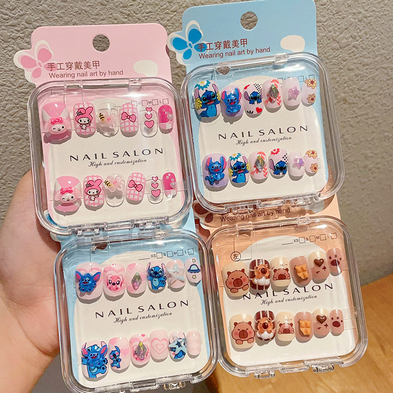 6岁-10岁儿童穿戴甲无毒无味