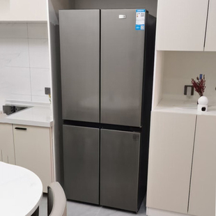 志高458L十字双开门大容量四门冰箱家用一级变频风冷官方电冰箱