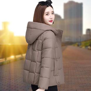 短款羽绒棉服女2024年新款冬季中年妈妈洋气减龄女士棉衣加厚外套