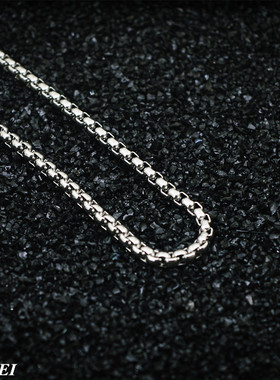 钛钢男女款无吊坠90CM项链