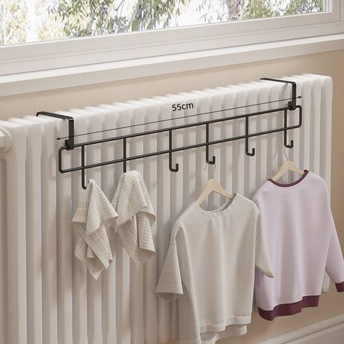 暖气片晾衣架家用暖气管上的挂钩置物架挂衣架暖气晾衣服鞋子架子