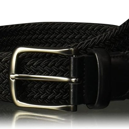 PerryEllis男休闲编织弹力腰带