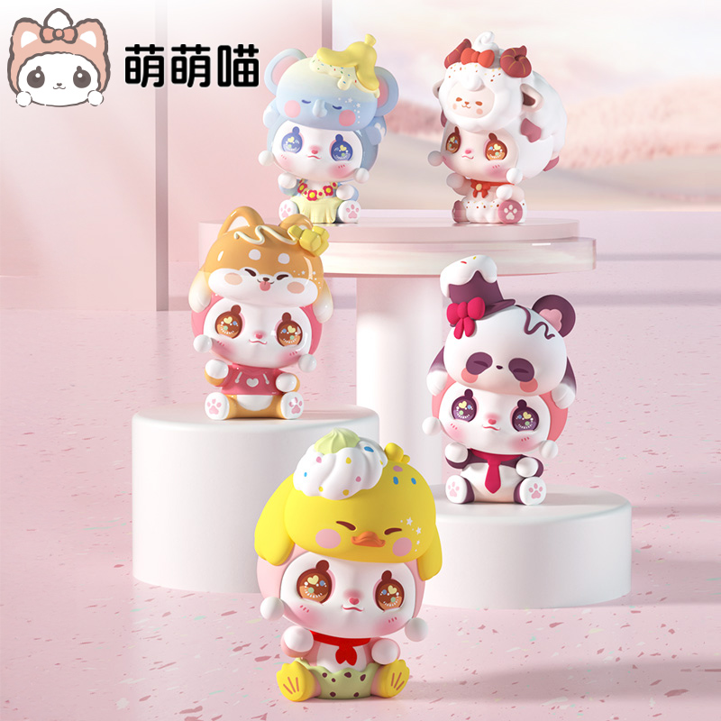 萌趣卡通人物摆件，畅游动漫世界