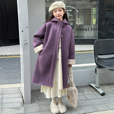 【专柜品质】女童秋冬款加绒外套
