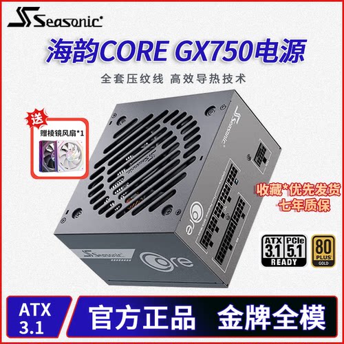 海韵COREGX650/750W全模组电源