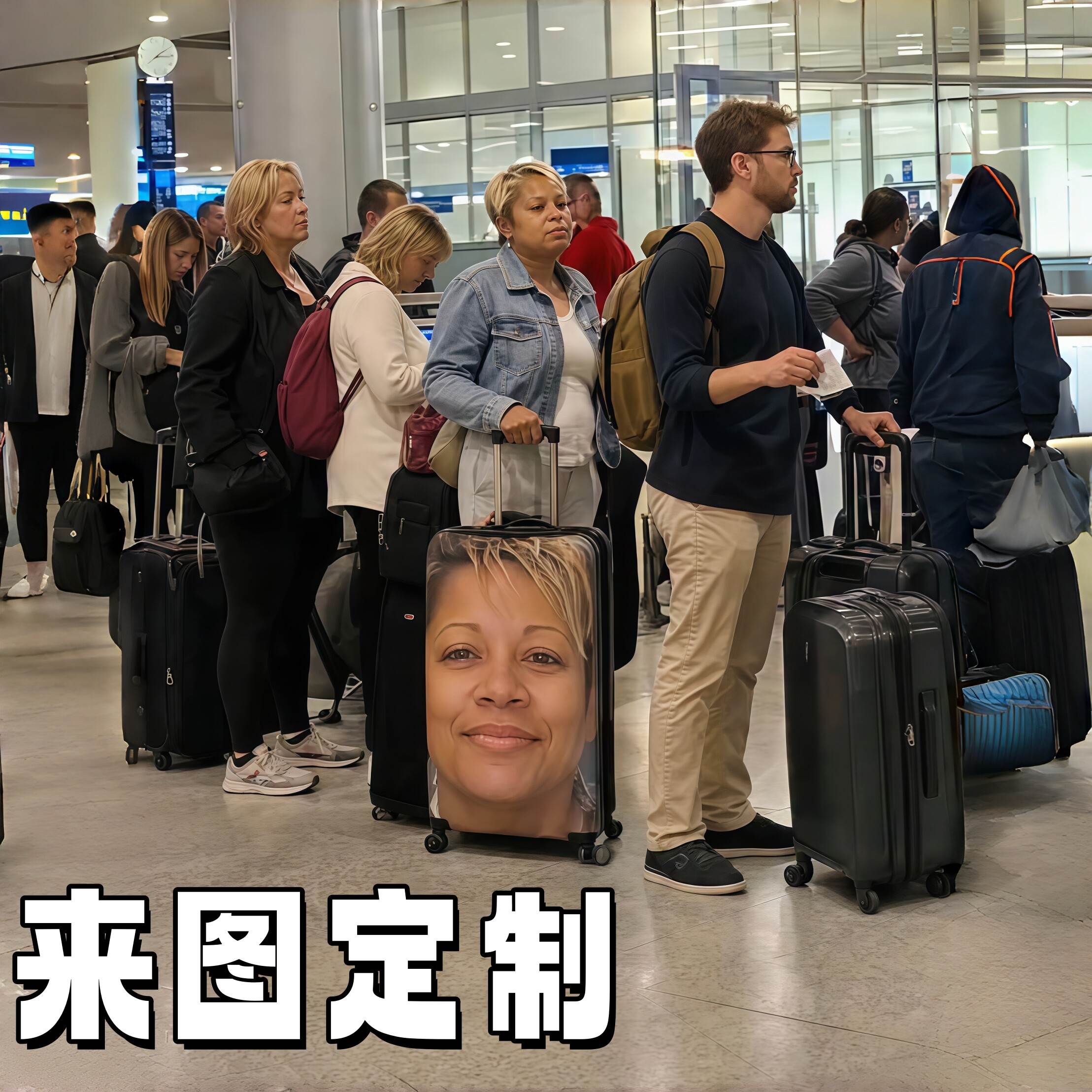 【行李箱不会丢的秘密】行李箱保护套定制防尘罩旅游机场显目行李
