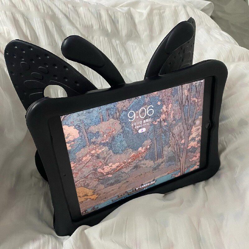 蝴蝶ipad壳保护套林更新同款立体适用于苹果ipadpro11儿童防摔硅胶创意软壳2024新款