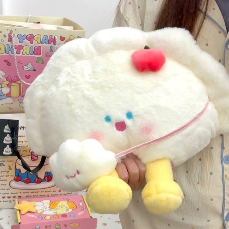 可爱饺子抱枕玩偶床头靠垫午睡枕毛茸茸房间装饰生日礼物毛绒公仔,居家布艺,午睡枕,淘宝优惠券,粉丝福利购,淘宝优惠卷