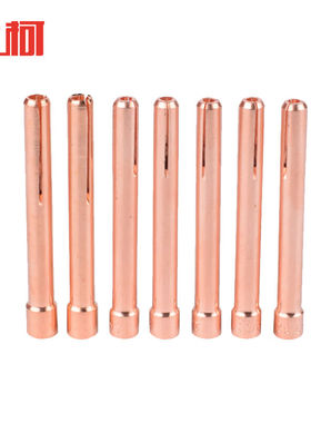 上柯C3068氩弧焊枪紫铜钨极夹钨针夹电极夹适用型号WP-18/17/26(2