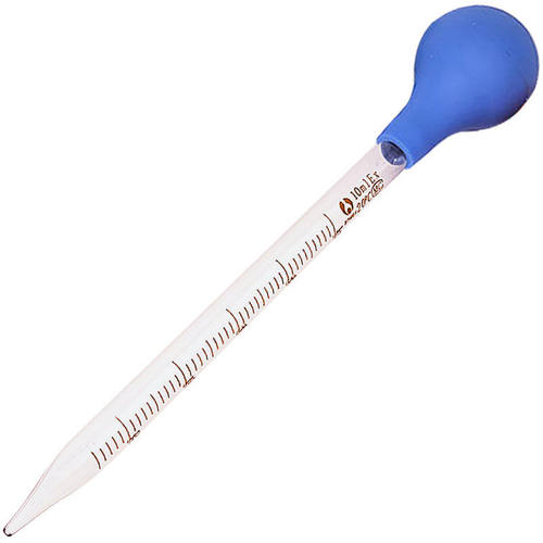 兰诗（LAUTEE）SY4045胶头滴管玻璃刻度滴管移液管吸球滴管化学实