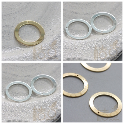 diy圆圈挂饰几何风铜配件