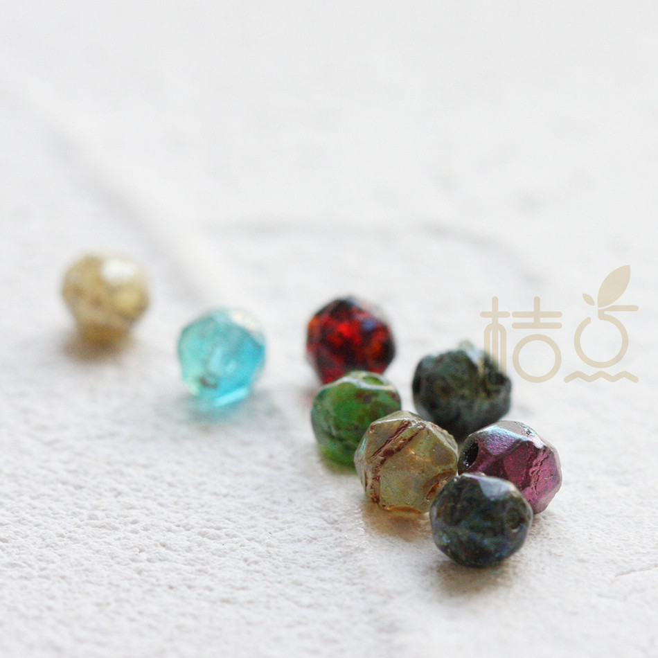 DIY饰品配件串珠散珠捷克进口玻璃珠古色古珠英式刻面(NVA-6),饰品/流行首饰/时尚饰品新,其他DIY饰品配件,淘宝优惠券,粉丝福利购,淘宝优惠卷