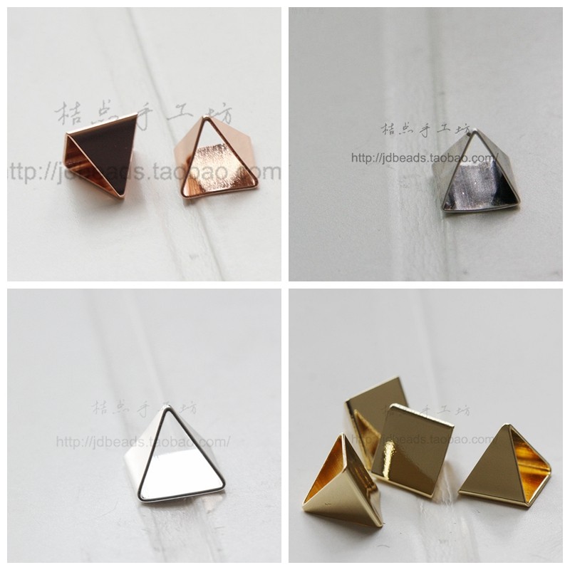 三角吊坠.立体三角.首饰(1798c)