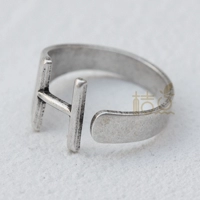 Серебряная древняя h 1