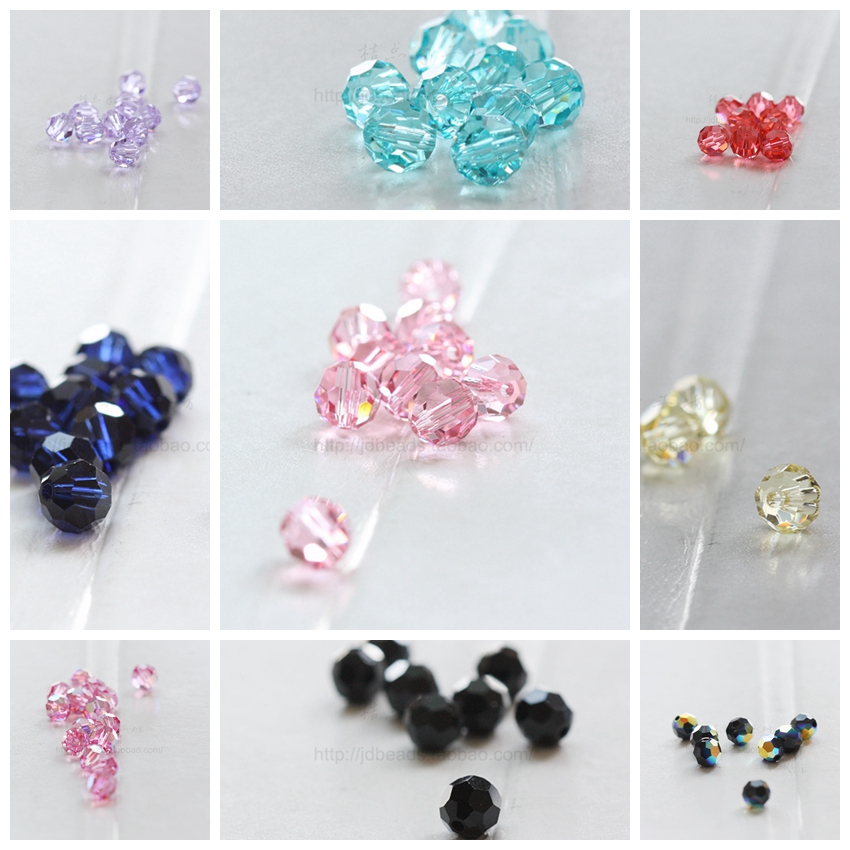 奥地利水晶diy水晶刻面地球珠