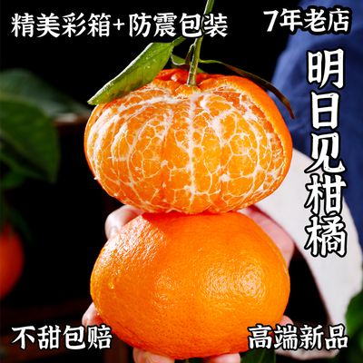 明日见柑橘皇后阿斯蜜当季孕妇新鲜水果四川蒲江桔子整箱5-10斤