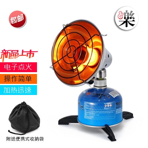 新款户外迷你取暖器野营燃气瓦斯