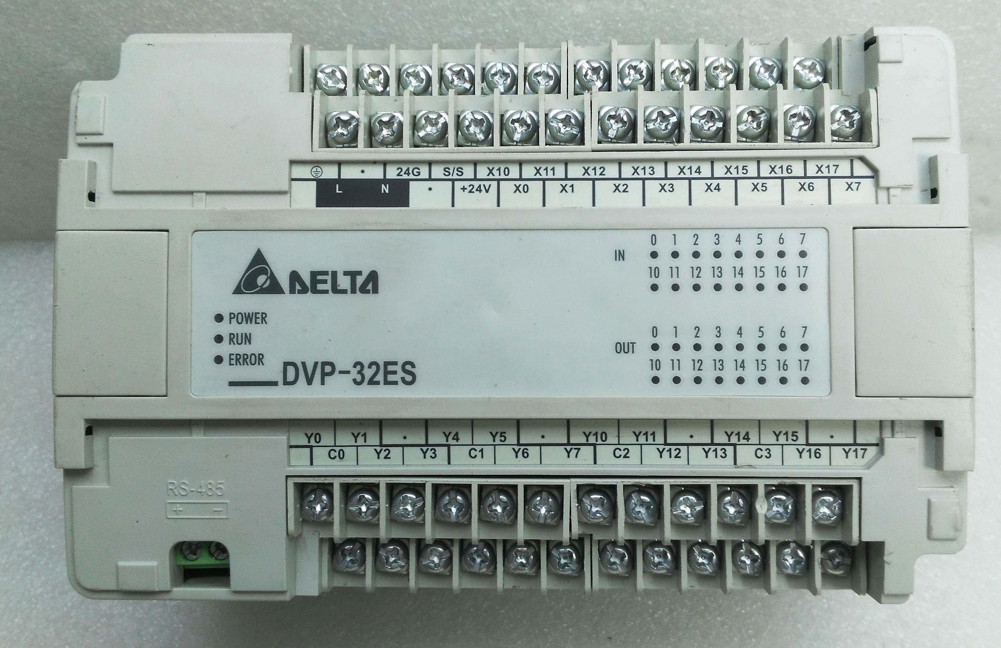台达dvp32es00r2 32点继电器plc控制器 实物图 已测试过包好用