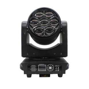 7颗40W蜂眼调全焦彩染色灯感动7颗40瓦单车酒吧清吧舞台氛灯围灯