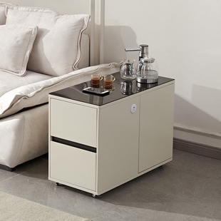 移动智能沙发边柜茶吧机一体柜茶家用客厅边几置物侧柜水柜烧水壶
