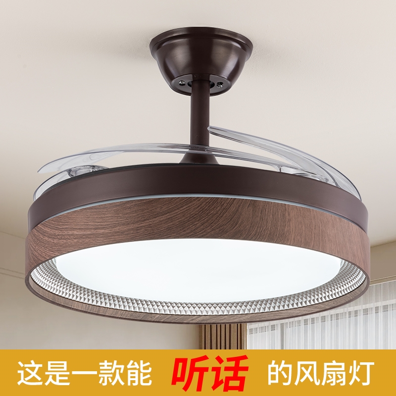 2025新款中式复古风扇灯吊扇灯餐