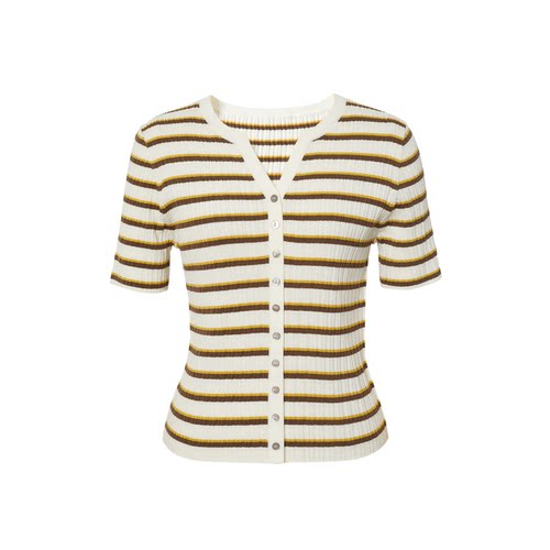 【商场同款】伊芙丽2026春季新款针织开衫T恤无袖上衣1H2631111S