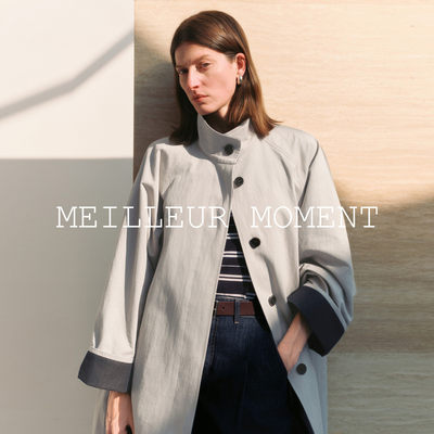 【1/9上新】从容通勤风衣MM麦檬定织定纺撞边设计商场同款26春新