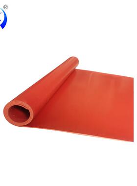 冀科平面绝缘胶垫/胶板卷Z平面红色3mm厚1*5米
