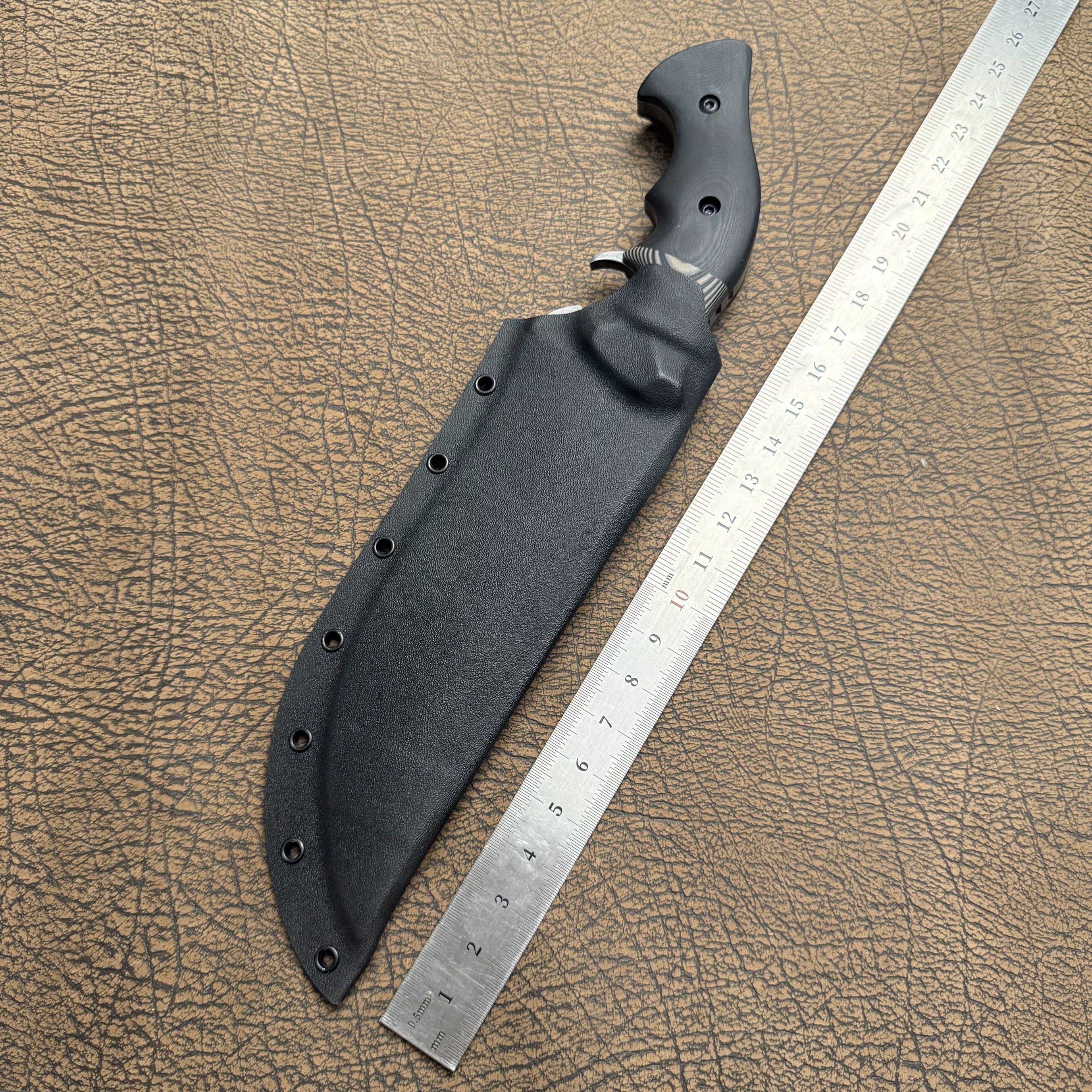 华诺手工波斯弯刀套刀鞘cpm-d2