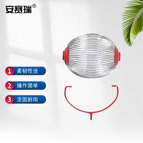 安赛瑞水果收集器捡球器果园核桃板栗滚筒式快速捡拾工具小号头5E